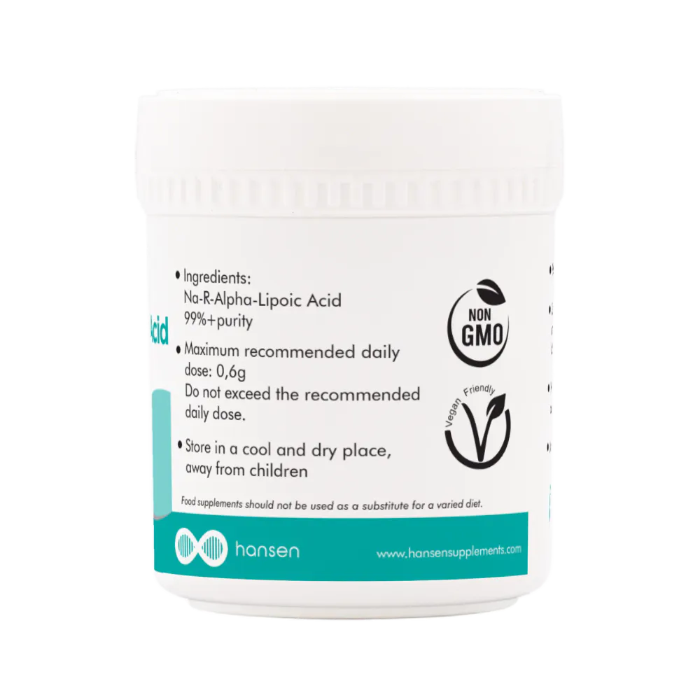 Na-R-Alpha-Lipoic Acid 99% (Na-RALA)